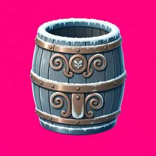 frosted barrel