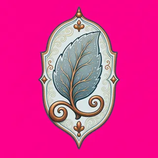 leaf, ornate design