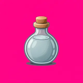 healing potion, plain design