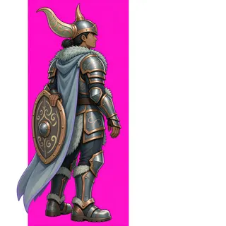 original adult guard, facing east
