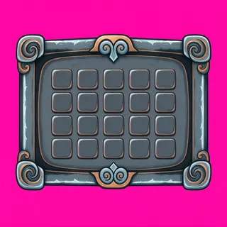 empty inventory panel, keyboard-focused state