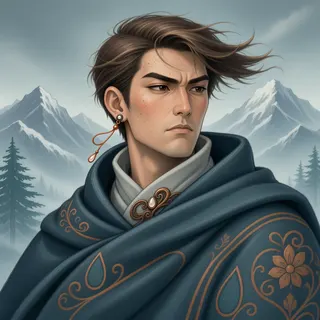 original adult scholar, determined expression