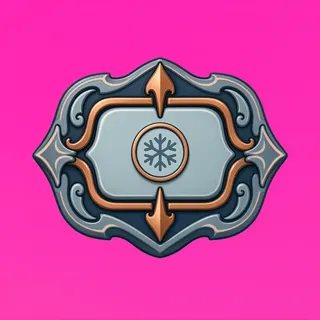 unlabelled button, normal state