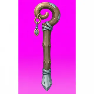 staff, plain design