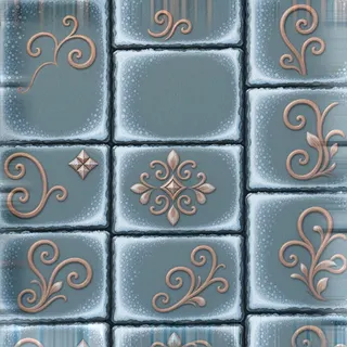 frosted flat paving