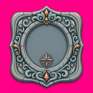 empty minimap frame, disabled-muted state