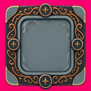 empty minimap frame, keyboard-focused state
