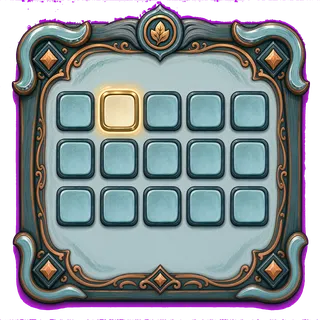 empty inventory panel, hover-highlighted state