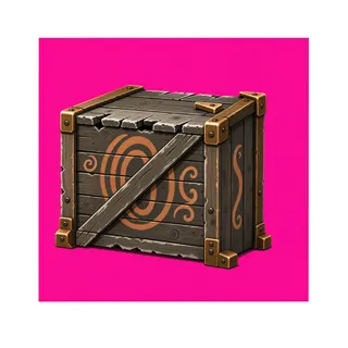 damaged wooden crate