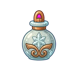 healing potion, rare accent design