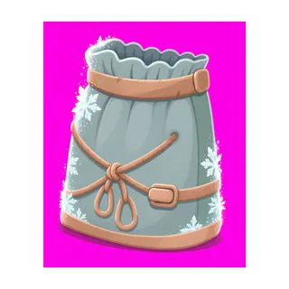frosted supply sack