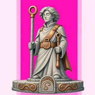 clean statue