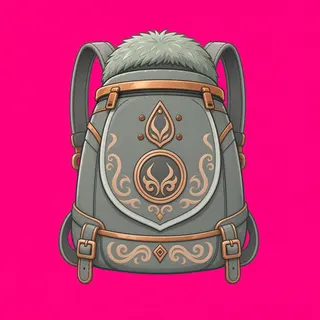 backpack, ornate design