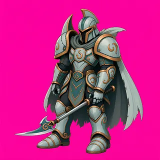 original adult armored enemy, facing east