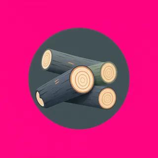 wood resource, plain design
