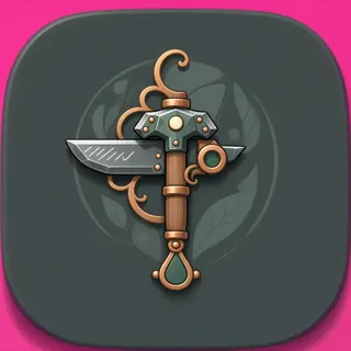 crafting tool, ornate design