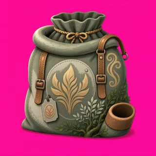 overgrown supply sack
