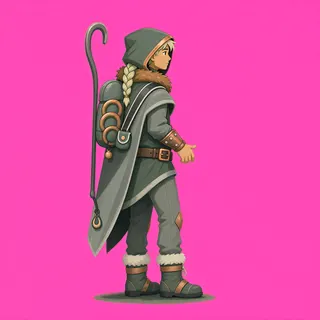 original adult scout enemy, facing east