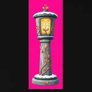 clean lantern post