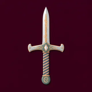 sword, ornate design