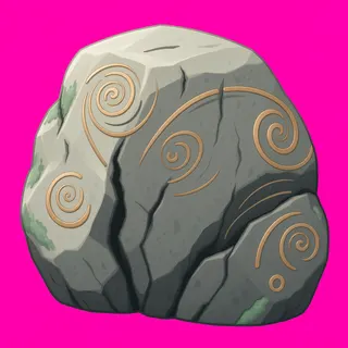 clean large boulder