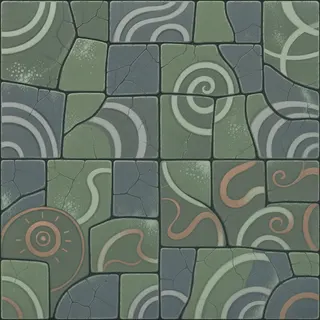 dust-covered flat paving