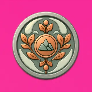 coin, ornate design
