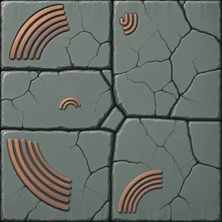 clean rough stone floor
