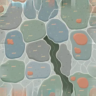 clean exposed rock