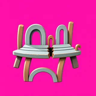 damaged bench
