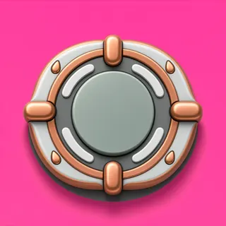 unlabelled button, pressed state