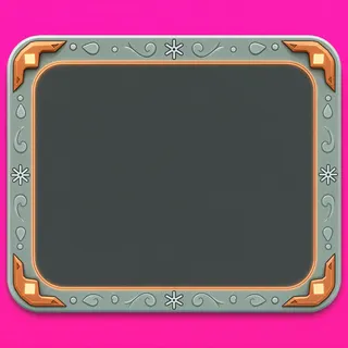 empty dialogue frame, selected state