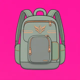 backpack, rare accent design