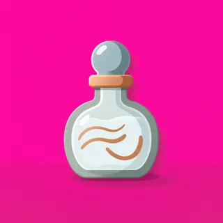 healing potion, plain design