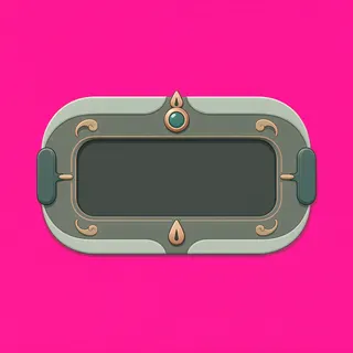 empty menu panel, selected state