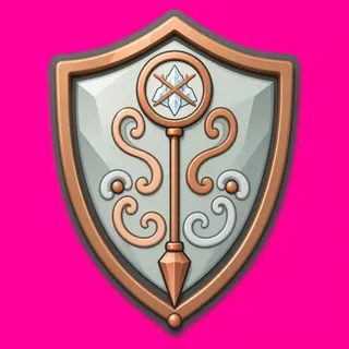 shield, rare accent design