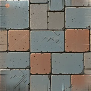 dust-covered flat paving