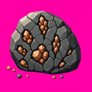 weathered resource deposit