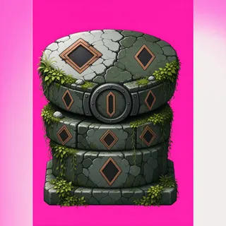 overgrown relic pedestal