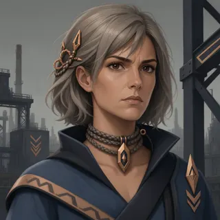 original adult healer, determined expression