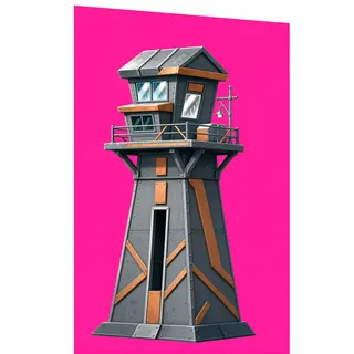 frosted watchtower