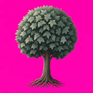 clean tall shrub