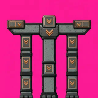 wall T junction, intact