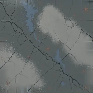 damp dusty asphalt