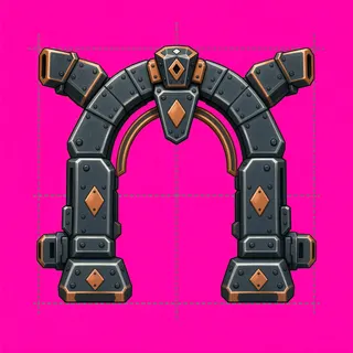 support arch, intact