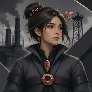 original adult healer, calm expression