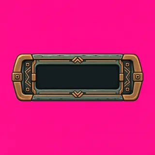 empty status bar frame, keyboard-focused state