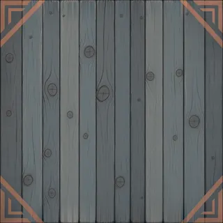 damaged weathered plank floor