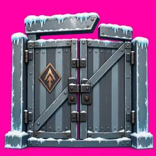 frosted gate