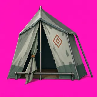 damaged tent